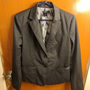 Ann Taylor Blazer - Size 6 - Dark Gray